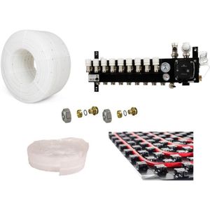 PE-RT Vloerverwarming Set 107 108m2