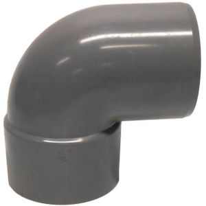 Pvc Bocht 75mm Mof/spie 90 Graden