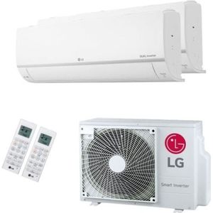 LG - Duo Multisplit - Airconditioner - Binnenunit + Buitenunit - Energiezuinig