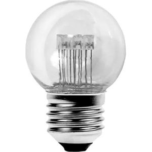 LED Lamp Partylight 1W E27 Warm Color 10 Stuks