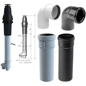 Dakdoorvoer PP Set 4 (80/80)