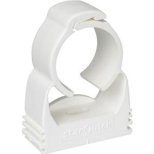 Solar StarQuick kunststof beugel voor alle soorten buis 14-16mm, wit