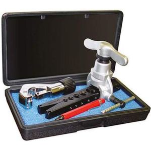 Mastercool Flare Apparaat Excentrisch 1/4" Tot 3/4" Incl. Pijpsnijder En Ontbramer