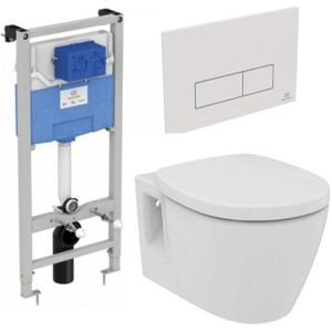 Ideal Standaard ProSys Toiletset Met Connect Rimless Wandcloset & Bedieningspaneel
