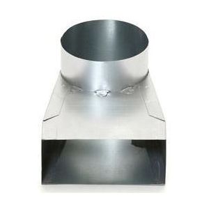 Lepehoek Symetrisch + Flensbus 125 Tbv Instortkanaal 170x70mm