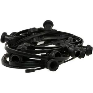 Simply Design P20 Waterdichte Prikkabel met 35 Fittingen 20 m Zwart