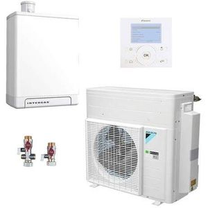 Daikin Altherma H Hybride Set Verwarmen 4 KW Met Intergas HRE CW4 (*GRATIS!)