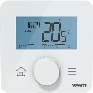 Watts Vision 2.0 Digitale Programmeerbare Thermostaat Bedraad - BT-DP03 HC BAT