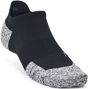 Under Armour AD Run Cushion NS Tab Laufsocken - Schwarz, Grau, Größe 36.5-42