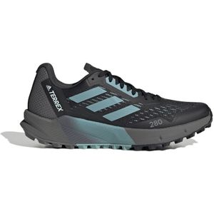 adidas Terrex Agravic Flow Trailschuh Damen - Schwarz, Blau, Größe 38 2/3