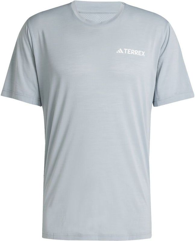 adidas Terrex XPR Laufshirt Herren - Blaugrau, Größe M