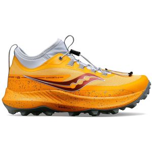 Saucony Peregrine 14 ST Trailschuh Damen - Orange, Größe 38.5