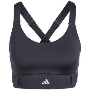 adidas FastImpact Luxe Run High-Support Sport-BH Damen - Schwarz, Größe S