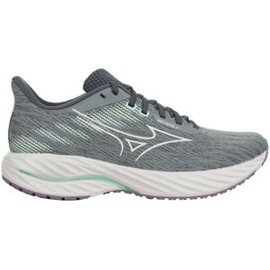 Mizuno Wave Inspire 21 Stabilitätsschuh Damen - Grau, Weiß, Größe 39