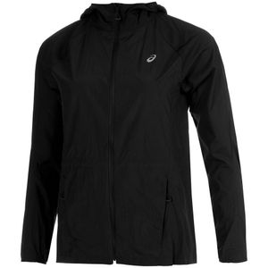 ASICS Road Packable Laufjacke Damen - Schwarz, Größe S