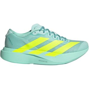 adidas Adizero Evo SL Wettkampfschuh Damen - Türkis, Neongelb, Größe 42