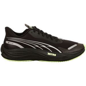 Puma Velocity Nitro 3 GTX Neutralschuh Herren - Schwarz, Silber, Größe 46.5