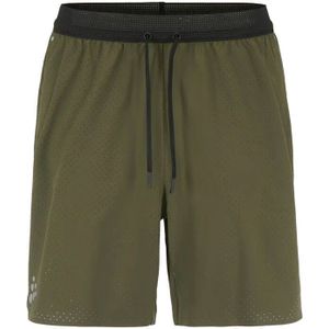 Craft Pro Hypervent Long Short 2 Laufshorts Herren - Grün, Größe XL