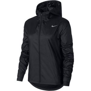 Nike Essential Trainingsjacke Damen - Schwarz, Silber, Größe XL