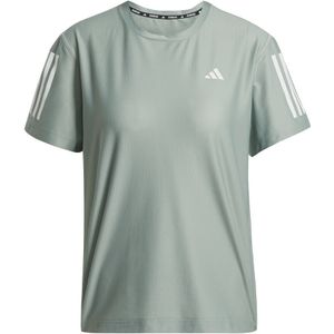 adidas Own The Run Laufshirt Damen - Salbei, Größe S