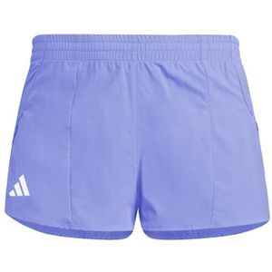 adidas Adizero Essentials Split Laufshorts Damen - Blau, Größe L