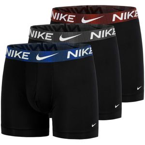 Nike Essential Micro Boxer Brief Boxer Short 3er Pack Herren - Schwarz, Oliv, Größe M
