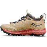 Saucony Peregrine 13 ST Trailschuh Damen - Braun, Rot, Größe 40.5