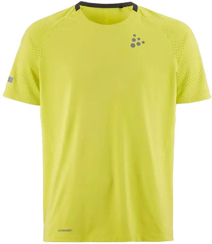 Craft Pro Hypervent Tee Laufshirt Herren - Grün, Größe XXL