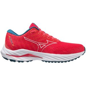 Mizuno Wave Inspire 19 Stabilitätsschuh Damen - Rot, Weiß, Größe 38.5
