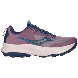 Saucony Blaze TR Trailschuh Damen - Flieder, Dunkelblau, Größe 38.5