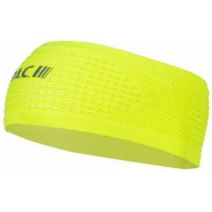 P.A.C. Recycled Seamless Mesh Headband Stirnband - Neongelb