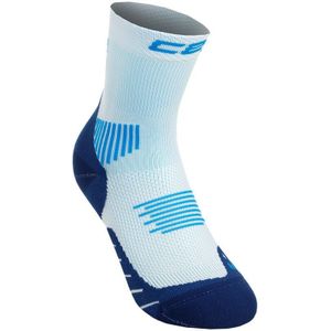 CEP Core Mid Cut 5.0 Kompressions-Socken Damen - Hellblau, Dunkelblau, Größe II