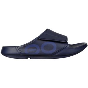OOFOS Ooahh Sport Flex Recoveryschuh - Dunkelblau, Größe 42
