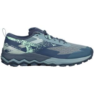 Mizuno Wave Ibuki 5 Trailschuh Herren - Petrol, Dunkelblau, Größe 44.5