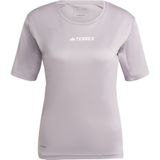 adidas Terrex MT Tee Laufshirt Damen - Flieder, Größe L