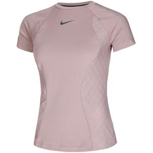 Nike Dri-Fit Advantage Division Laufshirt Damen - Rosa, Größe L