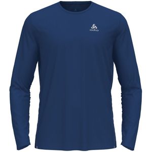 Odlo Zeroweight Chill-Tec Crew Neck Laufshirt Herren - Dunkelblau, Größe XL