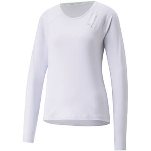 Puma Run Cloudspun Longsleeve Damen - Flieder, Größe XL