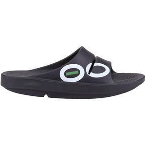 OOFOS Ooahh Sport Recoveryschuh - Schwarz, Hellgrau, Größe 44