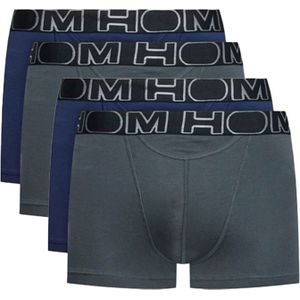 Hom Ho1 boxershorts boxerline 4-pack blauw-grijs