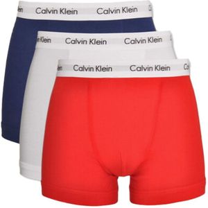 Calvin Klein Boxershorts 3-pack rood-wit-blauw