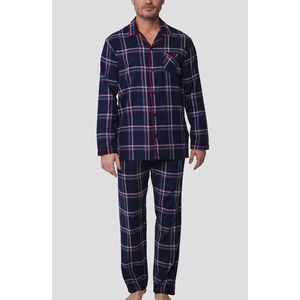 Pastunette Flanelle pyjama blauw