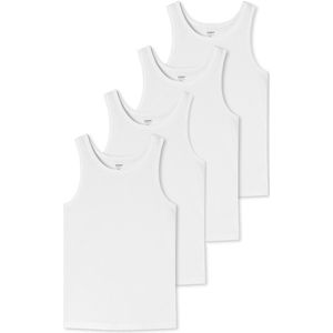 Schiesser Singlet Uncover 4-pack wit