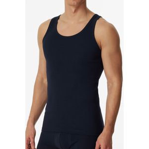 Schiesser Singlet Cotton Essential 2-pack navy