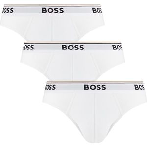 Hugo Boss Herenslips Power 3-Pack wit