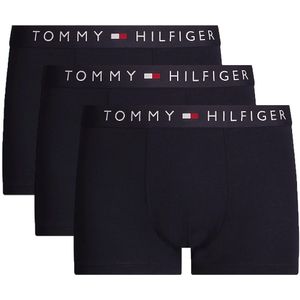 Tommy Hilfiger boxershorts 3-pack donkerblauw