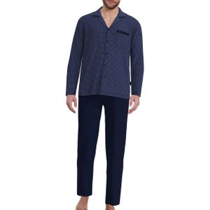 Gotzburg Doorknoop pyjama blauw