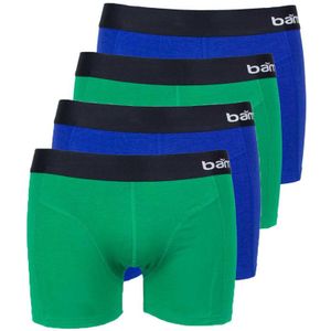 Apollo Bamboe boxershorts 4-pack groen