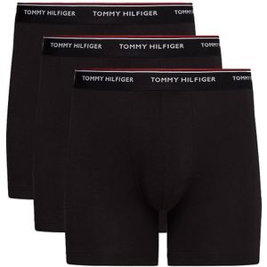 Tommy Hilfiger boxershorts 3-pack Essential zwart