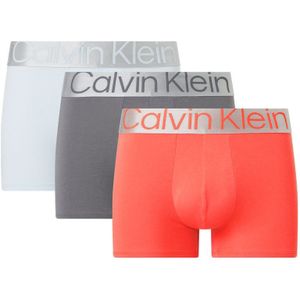 Calvin Klein Steel short 3-pack oranje-blue-grijs